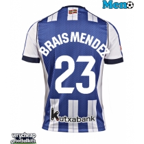 Real Sociedad Brais Mendez #23 Replica Home Shirt 2025-26 Short Sleeve